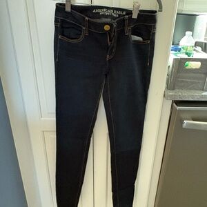 American Eagle Outfitters Women's Dark Skinny Jeans